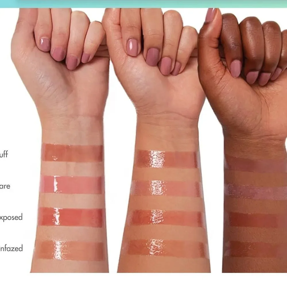 NIB 18.00 LORAC Unzipped Sheer Silk Lip Gloss EXPOSED